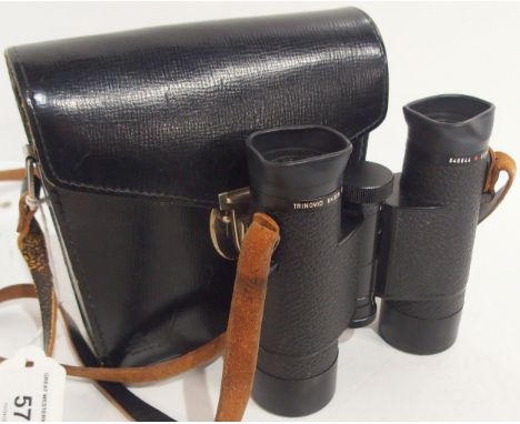 A pair of Leitz Wetzlar Trinovid 8x32B 130m/1000m binoculars, serial no. 846844, cased Condition Report:Available upon reques