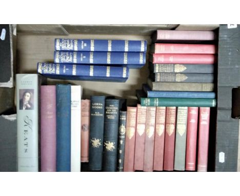 A box containing a collection of mixed classic literature books together with a copy of Struwwelpeter, published Routledge an