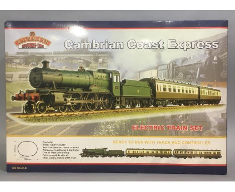 Bachmann Branch-Line 'Cambrian Coast Express' 00 scale electric train set, complete in original box 