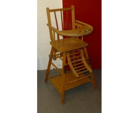 VINTAGE CHILD'S HIGH CHAIR