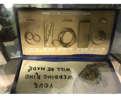 VINTAGE BOX OF 'HOW YOUR WEDDING RING IS MADE '
