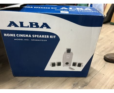 ALBA HOME CINEMA SPEAKER KIT