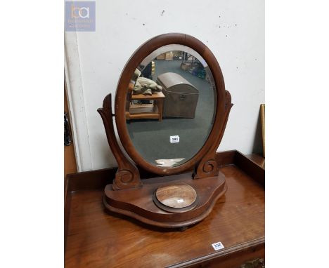 OVAL TOILET MIRROR 