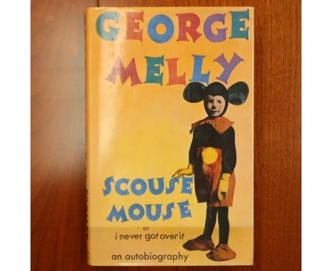 Signed first edition George Melly autobiography, Scouse Mouse. UK P&amp;P Group 1 (£16+VAT for the first lot and £2+VAT for s