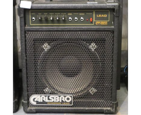 Carlsbro Scorpion lead amplifier, 610D 25 speaker. Not available for in-house P&amp;P 