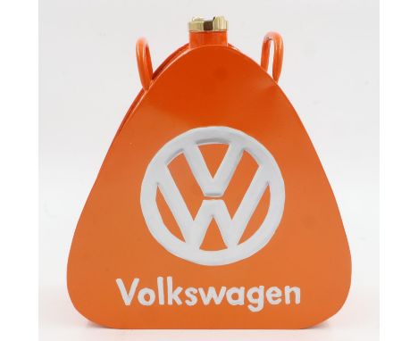Orange Volkswagen 5L petrol can. UK P&amp;P Group 3 (£30+VAT for the first lot and £8+VAT for subsequent lots) 