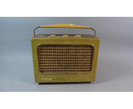 A Vintage Sky Queen Radio, 30cm Wide 