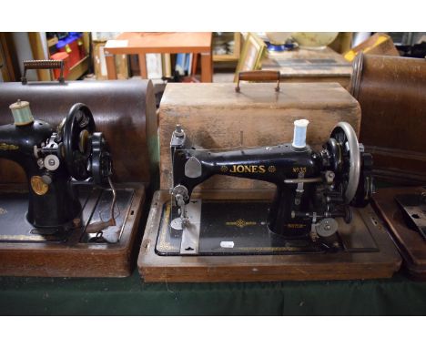 A Vintage Jones Sewing Machine 