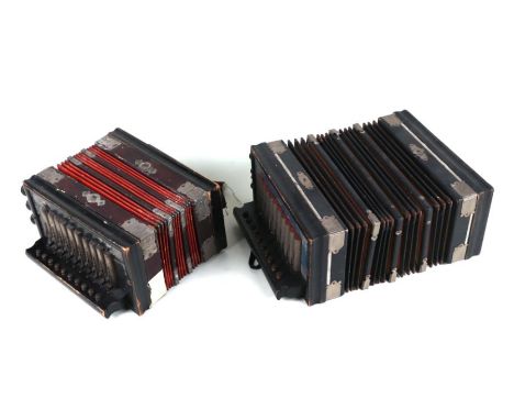 A Monogramm accordion; together with another similar (2).