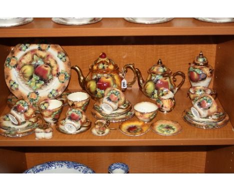 RAYMOND EVERILL & SONS 'EVESHAM' TEAPOT AND TRINKET DISH, and another trinket 'Summer Time Faye', together with Lymes China t