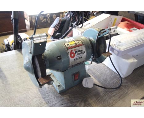 A Clarkes CBG6RC 6" bench grinder