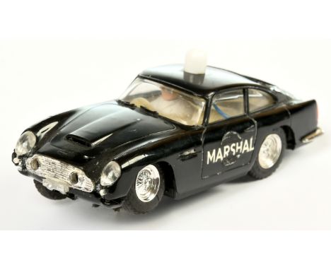 Slot cars - Scalextric Aston martin DB4 GT Marshall car. Appears Fair with fading on both sides.&nbsp;