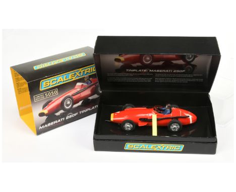 Slot cars - Scalextric C2929A Maserati 250F Tinplate car. Appears Mint within Mint box and outer card sleeve.&nbsp;