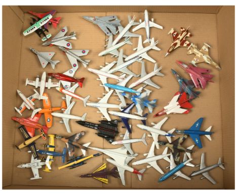 Matchbox Skybusters large group of Made in Macau Aircraft both Military &amp; Civilian including 4 x SB-24 F-16; 2 x SB-9 Ces