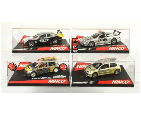 Slot Cars - Ninco car group to include 50297 Renault Clio super 1600 "Showcar", Renault Clio "Catalunya" Costa Brava 2004, 50