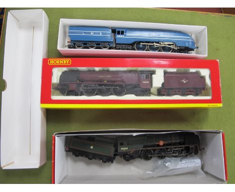 Three Hornby "OO" Gauge/4mm 4-6-2 steam Tender Locomotives, a "Duchess of Norfolk", BR maroon, R/No. 46226 (good U/T conditio