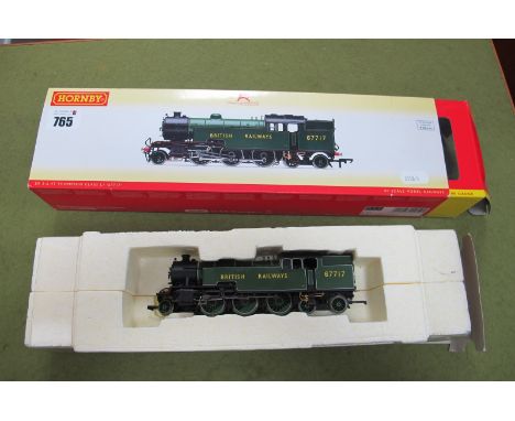 A Hornby "OO" Gauge #R2929 Thompson LI 2-6-4T Locomotive, BR green, R/No. 67717, minor damage noted, including missing all bu