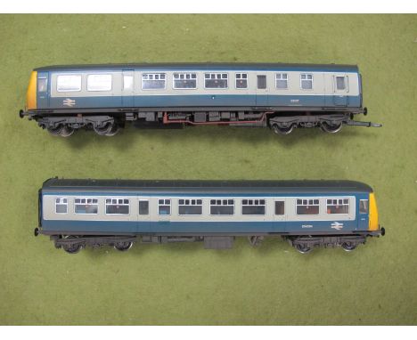 Bachmann 'OO' Gauge/4mm Unboxed Class 101 two Car D.M.U BR Blue, power unit R/No E51217, dummy(trailer) unit R/No E54364 good