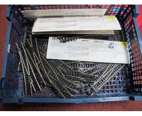 Thirty Plus "OO" Gauge Track Points, by Hornby, Tri-ang, to include R.623 Right Hand Express Point, variable condition.