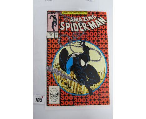 Amazing Spider Man #300 Marvel Comic, origin and first appearance of Venom, condition good/very good.