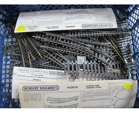 Thirty Plus "OO" Gauge Track Points, by Hornby, Tri-ang, to include R.622 Left Hand Express Point, variable condition.