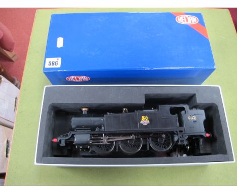 A Heljan 'O' Gauge/7mm Ref No. 6102 2-6-2 "Large Prairie" Tank Steam Locomotive, BR black R/No. 6144, both bogies detached (p