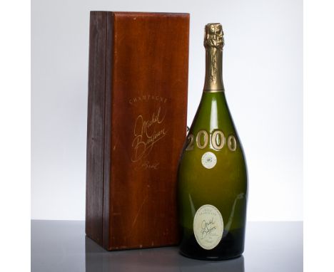 MICHEL BAUJEAN BRUT CHAMPAGNE JEROBOAM Vintage 2000. 300cl, 12% volume. CONDITION REPORT: Good.