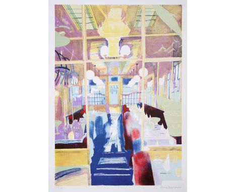 Glynn Boyd Harte Interior, Elena's lithograph 129 of 150 signed 63 x 45 cm unframed On show at the Curwen Gallery  RRP £ 300