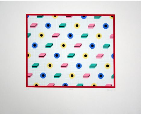 Sara Lynn Allsorts 1980 lithograph 7 of 25 signed 56 x 70 cm unframed On show at the Curwen Gallery  RRP £ 