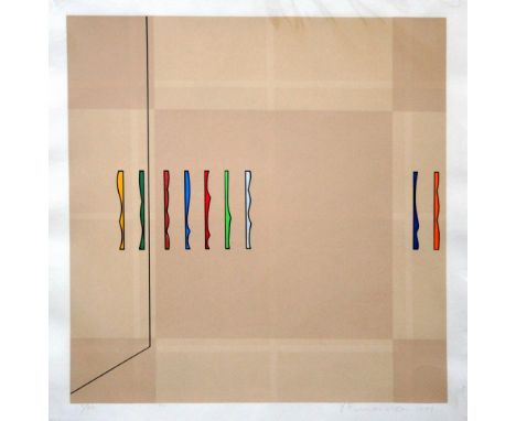 Yuko Farasaka Untitled 2 lithograph 2 of 30 signed 68 x 63 cm unframed On show at the Curwen Gallery  RRP £ 
