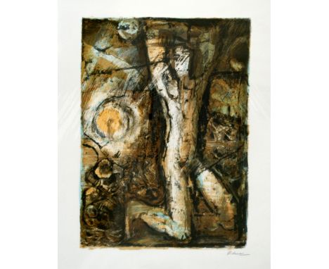 Keith Michel When In Disgrace - Inspired by Shakespeare Sonnets lithograph uneditionned signed 62 x 50 cm unframed On show at