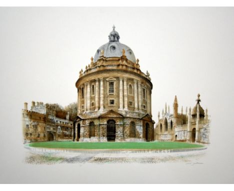 David Gentleman Radcliffe Camera, Oxford lithograph archive signed 51 x 63 cm unframed On show at the Curwen Gallery  RRP £ 3