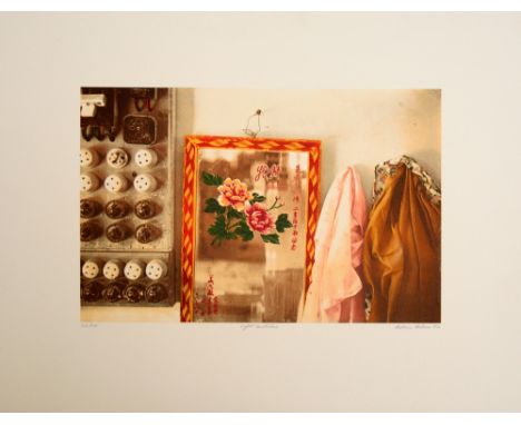 Andrew Holmes Light Switches 1983 lithograph 72 of 110 signed 44 x 54 cm unframed On show at the Curwen Gallery  RRP £ 95