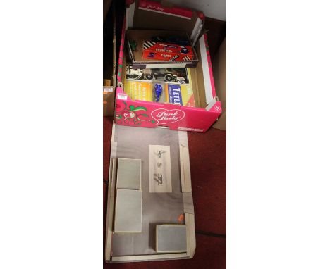 A collection of modern issue diecast, to include a boxed Corgi Scammel container truck, a Tetley Morris Minor van in card pac