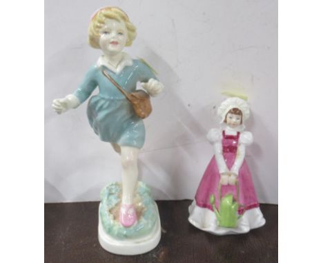 Two Royal Worcester figures