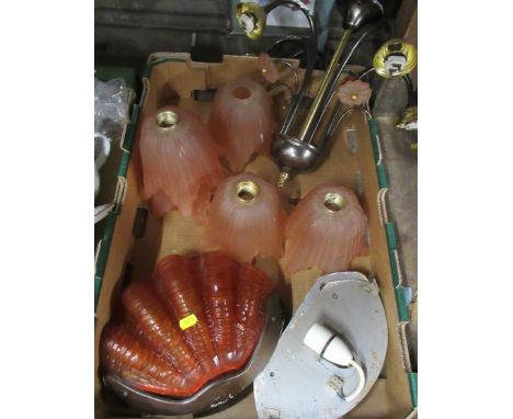 Various light fittings and shades