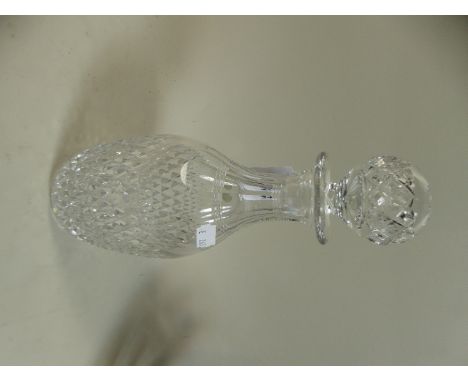 A Cut Glass Decanter