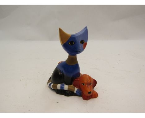 A Goebel Rosina Wachtmeister ceramic figure of "Bella and Oskar"