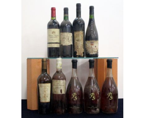 1 bt Moulin des Dames 1998 Bergerac Sec vts, sl bs/sl cdl 1 bt Dom Bellegarde Juraçon 1999 Pascal Labasse i.n, bs/sl cdl 3 bt