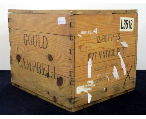12 bts Gould Campbell 1977 Vintage Port owc