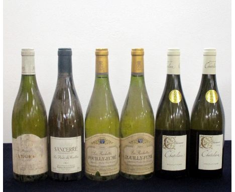 1 bt Sancerre Vintage Unknown Dom Jean-Paul Balland hf.  Bs/cdl 1 bt Sancerre La Porte de Caillou 2001 Henri Bourgeois i.n, s