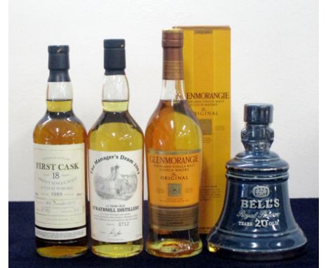 1 70-cl bt First Cask 18YO (Highland Park) Orkney Single Malt Scotch Whisky distilled 4th December 1989 46% 1 70-cl bt Strath