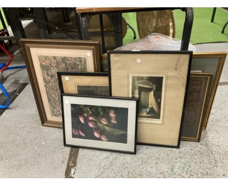 A QUANTITY OF VINTAGE PRINTS - 6 IN TOTAL 