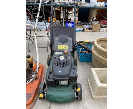A 40CM PETROL ENGINE LAWN MOWER 