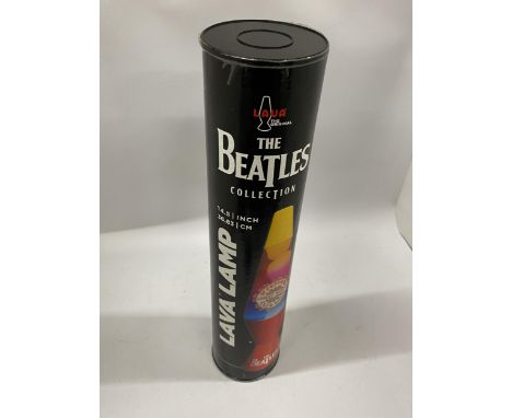 A BEATLES COLLECTION THE ORIGINAL LAVA LAMP, SEALED IN TUBE 