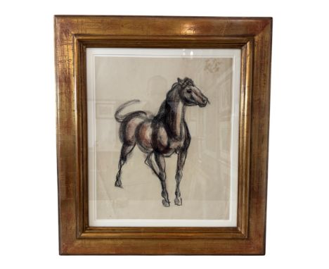 School of John Rattenbury Skeaping (1901-1980) - Study of a Horse, pastel, unsigned, 54 x 44 cm, framed
