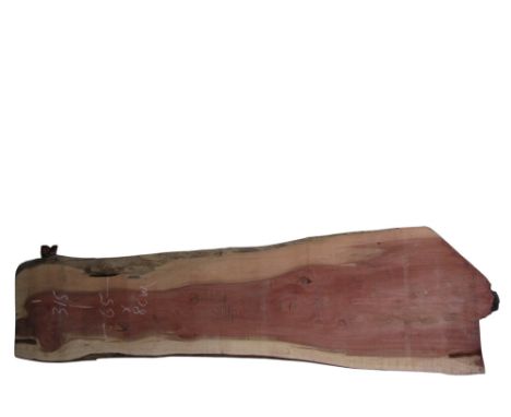 A massive plank of cedar? 315 cm x 65 cm x 8 cm 