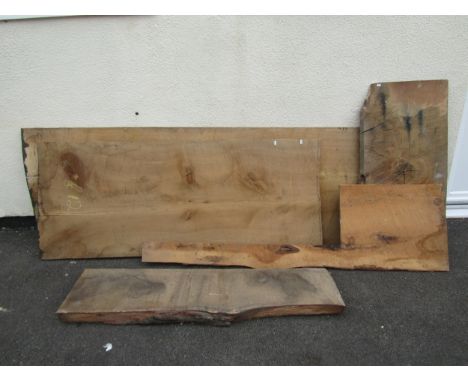 A huge long seasoned oak plank 225cm x 80cm x 2.5cm another 175cm x 75cm x 2.5cm and an oak beam, 140cm x 28 x 8