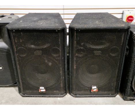 Pair of Wharfedale Pro EVP-X15 speakers, 68cm high (2)&nbsp;(PLEASE NOTE VAT WILL BE PAYABLE ON THE HAMMER PRICE)
