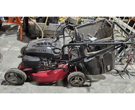 Mountfield S461 P D ES rotary lawnmower&nbsp;with RM55 160cc petrol engine and grass box&nbsp;